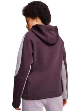 Sudadera Puma Evostripe W Morado