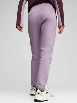 Pantalon Puma Evostripe W Morado