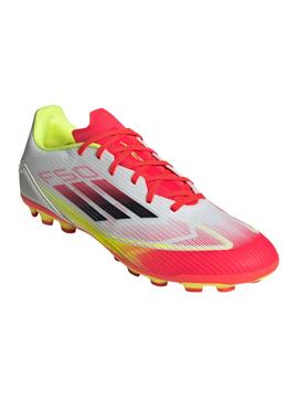 Bota Futbol Adidas F50 League Blanco/Coral