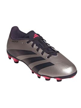 Bota Futbol Adidas Predator League Plata Morado Jr