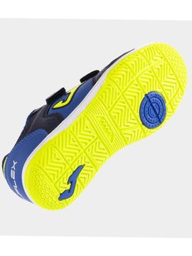 Bota Futbol Sala Joma ToP Flex Marino Azulon Jr