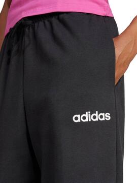 Pantalon Adidas Linear FT W Negro