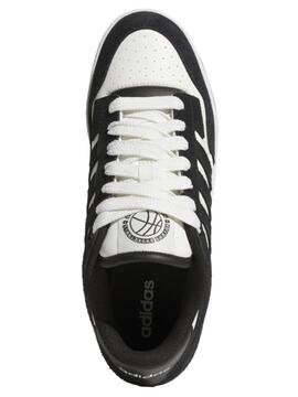 Zapatillas Adidas Rapid Court Low M Negro/Blanco