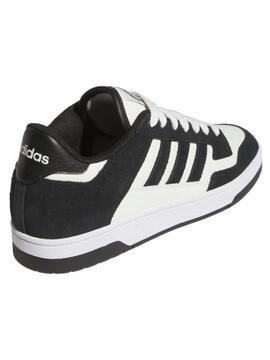 Zapatillas Adidas Rapid Court Low M Negro/Blanco