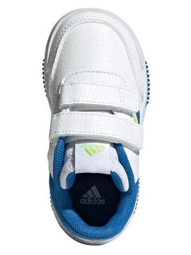 Zapatilla Adidas Tensaur Sport Blanco/Azul Bebe