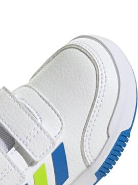 Zapatilla Adidas Tensaur Sport Blanco/Azul Bebe