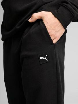 Pantalon Puma Ess Elevated Negro M