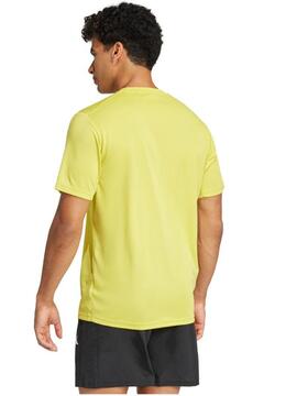 Camiseta Adidas Tecnica Base M Amarillo