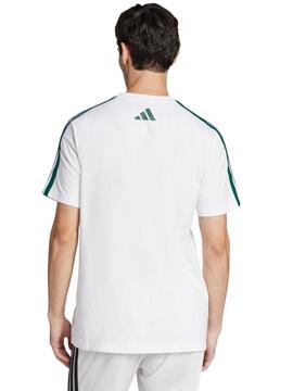 Camiseta Adidas College M Blanco/Verde