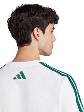 Camiseta Adidas College M Blanco/Verde