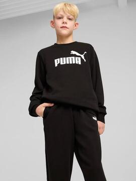 Chandal Puma Crew Negro Jr