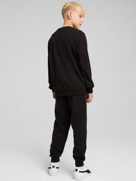 Chandal Puma Crew Negro Jr