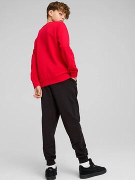 Chandal Puma Crew Rojo/Negro Jr