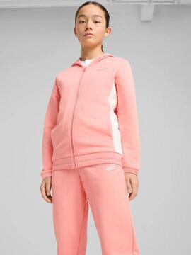 Chandal Puma Metallic Salmon Jr