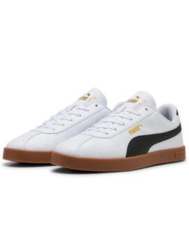 Zapatilla Puma Club II Blanco Negro M