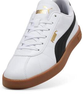 Zapatilla Puma Club II Blanco Negro M