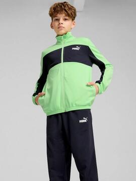 Chandal Puma Poly Verde Niño