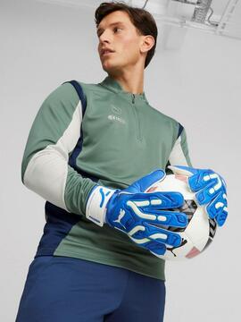 Guantes Portero Puma Ultra Play Blanco Rojo Adulto