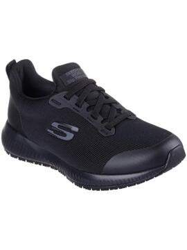 Zapatilla Skechers Work Antideslizante W Negro