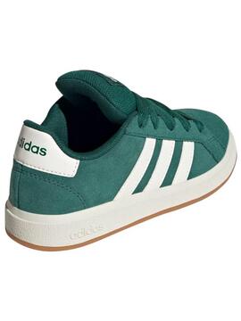 Zapatilla Adidas Grand Court 00s Verde Jr