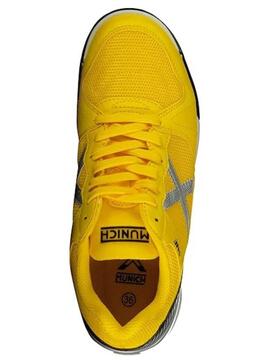 Zapatilla Munich One Kid Amarillo Jr