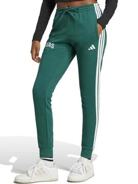 Pantalon Adidas 3S Verde W