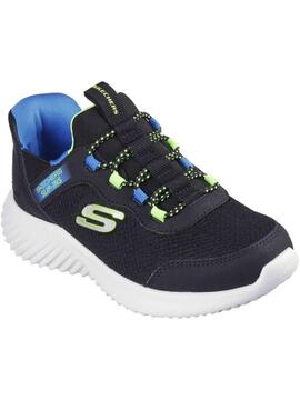 Zapatilla Skechers Bouder Slip-Ins Negro Jr