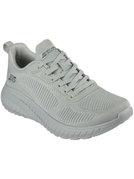 Zapatilla Skechers Bobs Squad W Verde