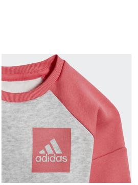 Chandal Adidas l SP Fleece Jog Gris/Rosa
