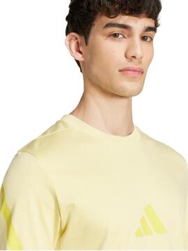 Camiseta Adidas ZNE M Amarillo
