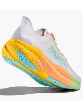 Zapatilla Hoka Mach 6 Blanca Multicolor M
