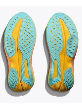 Zapatilla Hoka Mach 6 Blanca Multicolor M