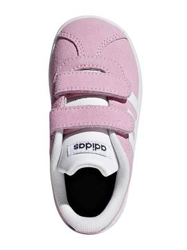 Zapatilla Adidas VL COURT Rosa