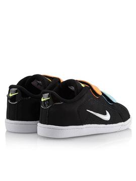 Zapatilla Nike Court Tradition 2 Plus Negro Niño
