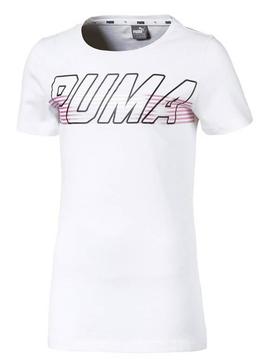 Camiseta Puma Blanco Niña