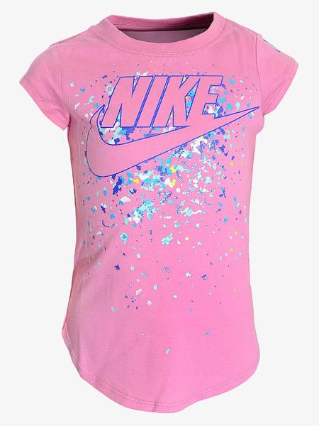 bomba Introducir Sedante Camiseta Nike Rosa/Azul Niña