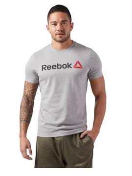 Camiseta Reebok Linear Read Gris