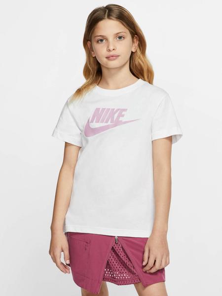 Berri tornillo Crueldad Camiseta Nike Blanca/Lila Niña