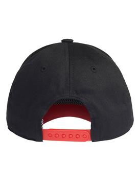 Gorra Adidas Graphic Negro/Rojo Niño