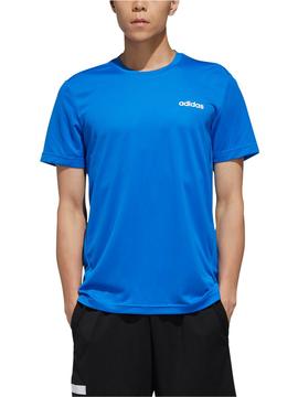 Imperativo terrorismo campeón Camiseta Adidas Climalite Azul Hombre