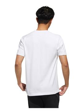 Camiseta Adidas Blanco Hombre
