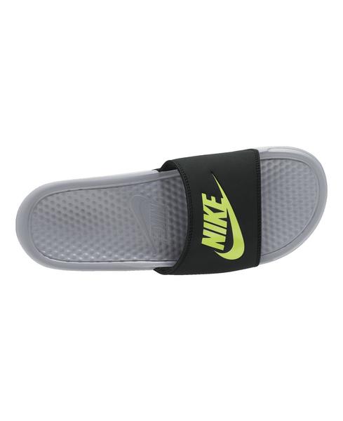 Nike Benassi Gris/Fluor Hombre