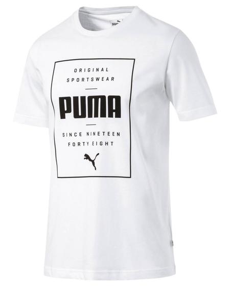 Camiseta Puma Active Hombre Blanco