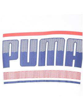 Camiseta Puma Graphic Blanco Hombre