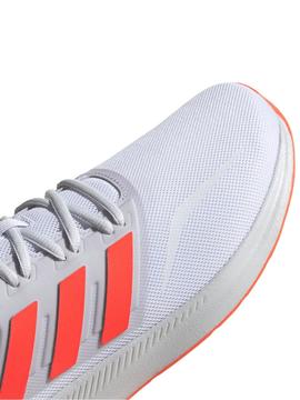 Zapatilla Adidas Runfalcon Blanco/Naranja Hombre