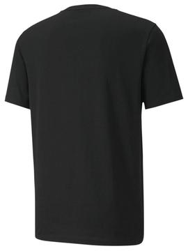Camiseta Puma Rebel Negro/Oro Hombre