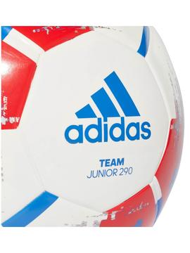 Balon Adidas Team J290 Blanco/Rojo