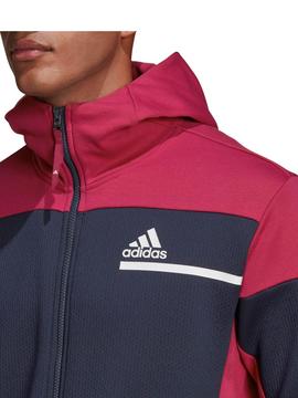 Chaqueta Adidas Marino/Granate Hombre