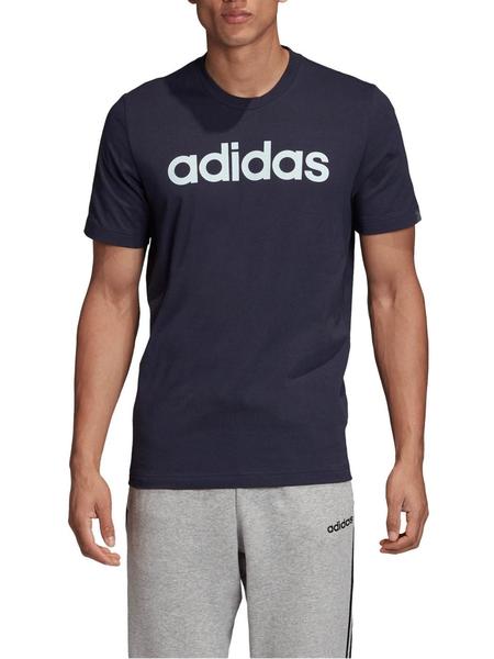 alcanzar adjetivo reunirse Camiseta Adidas Marino Logo Celeste Hombre