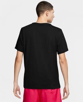 Camiseta Nike Negra Colores Hombre